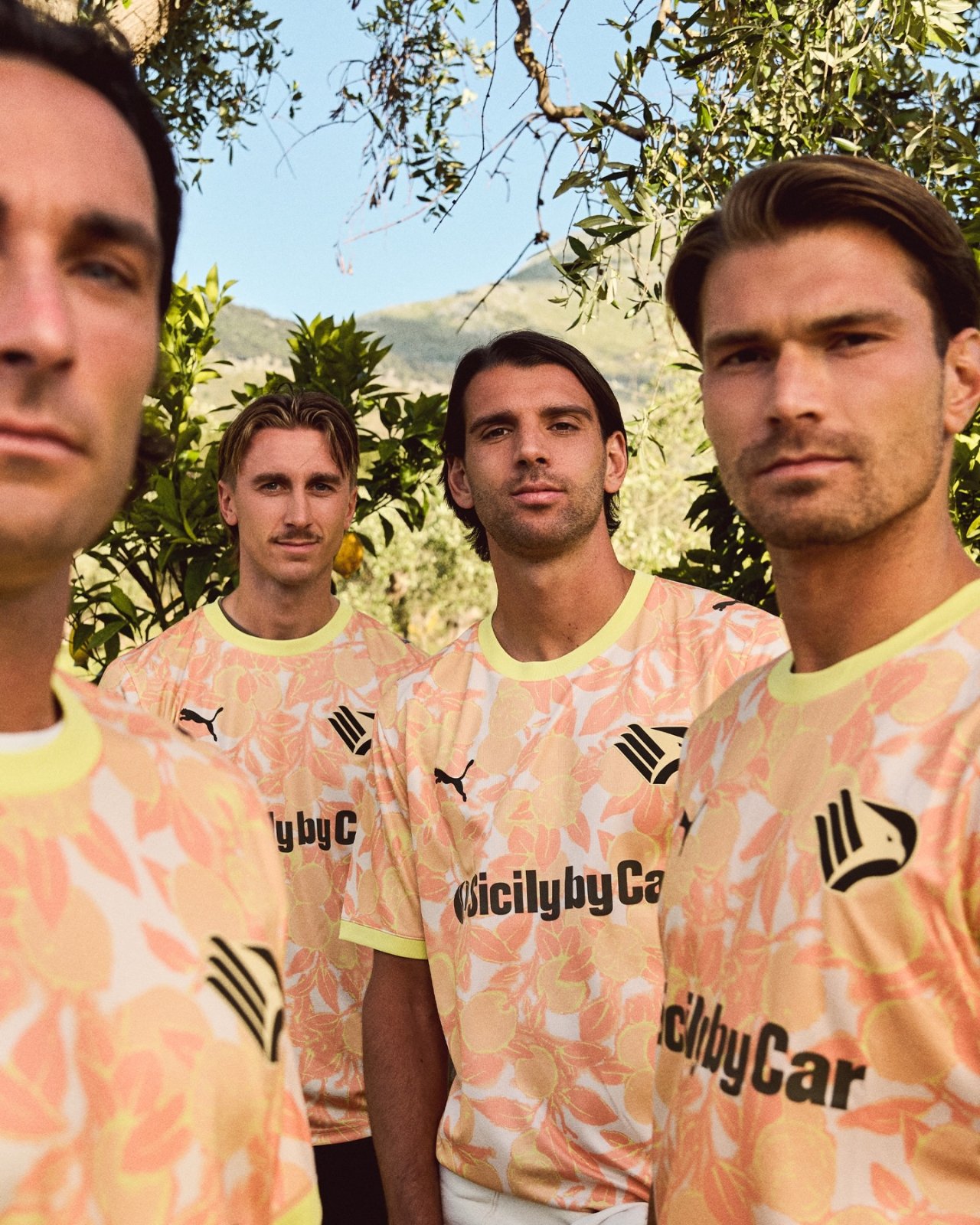 Maglie del Palermo FC 2026-2027 ispirate alla mentalità e alla zagara