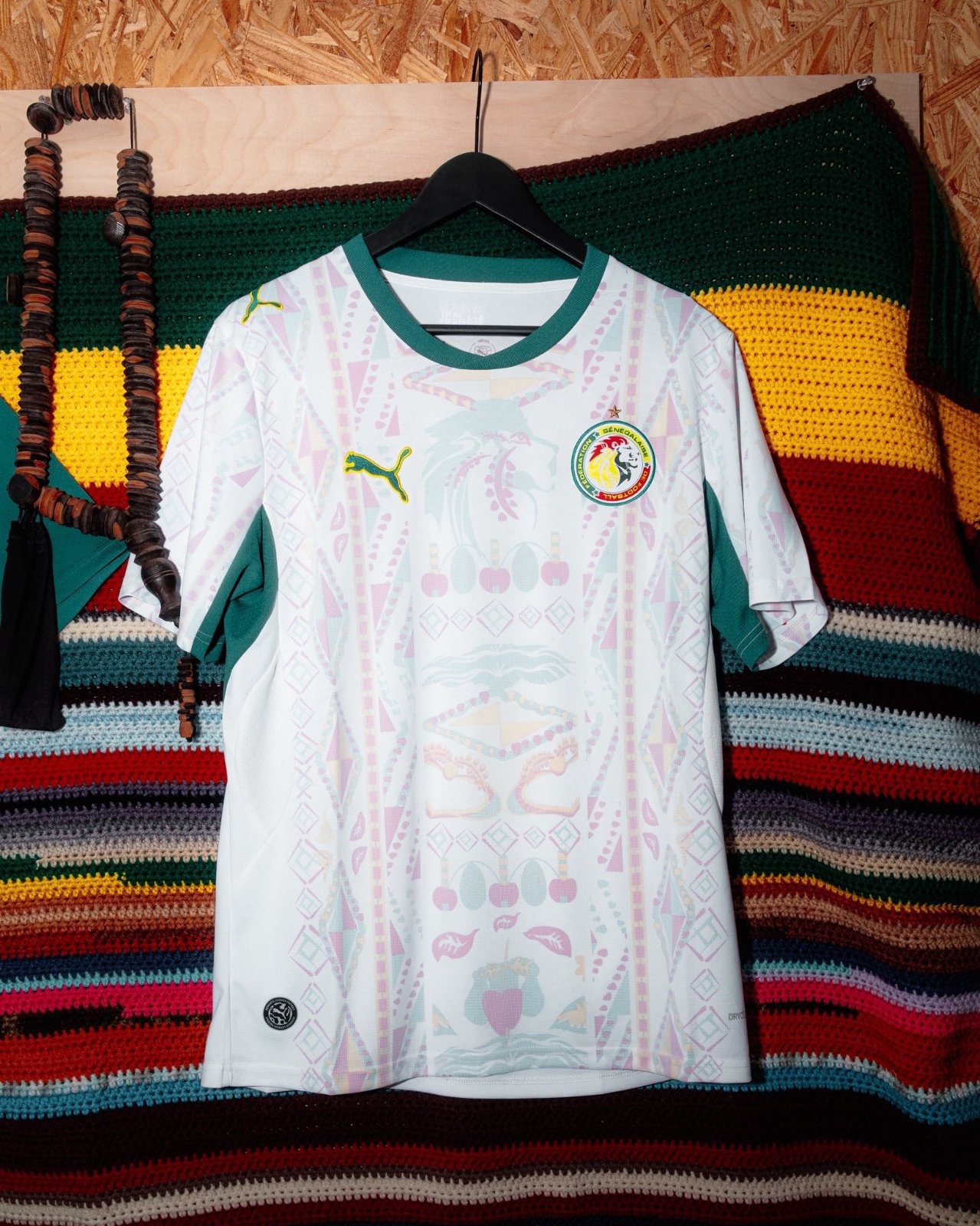 Maglie Senegal Mondiali 2026 nello stile dei Car Rapide e della musica!