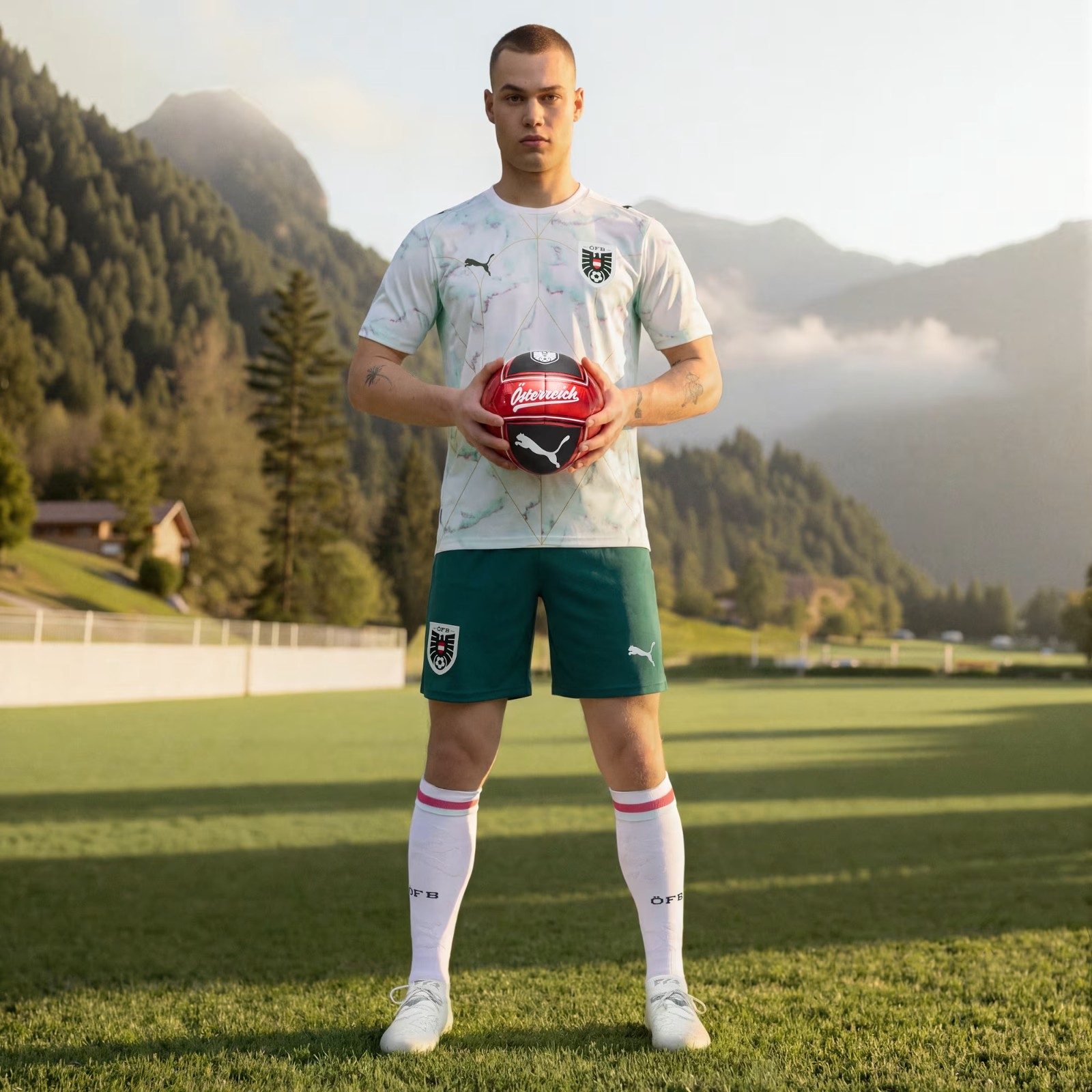 Maglia away Austria Mondiali 2026 ispirata ai caffè viennesi