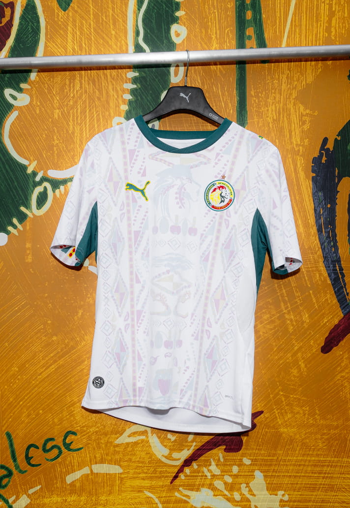 Maglie Senegal Mondiali 2026 nello stile dei Car Rapide e della musica!