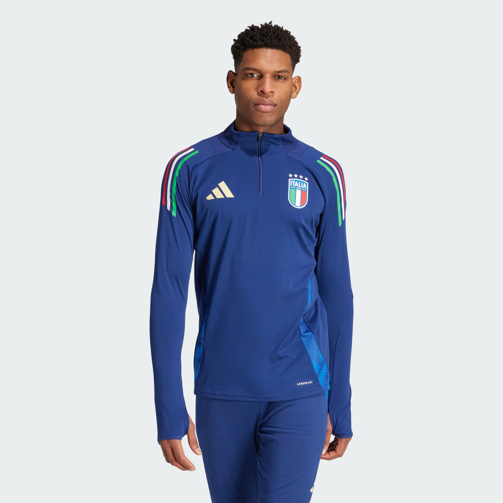 Tuta d’allenamento dell’Italia per Euro 2024: il TIRO24 in azzurro