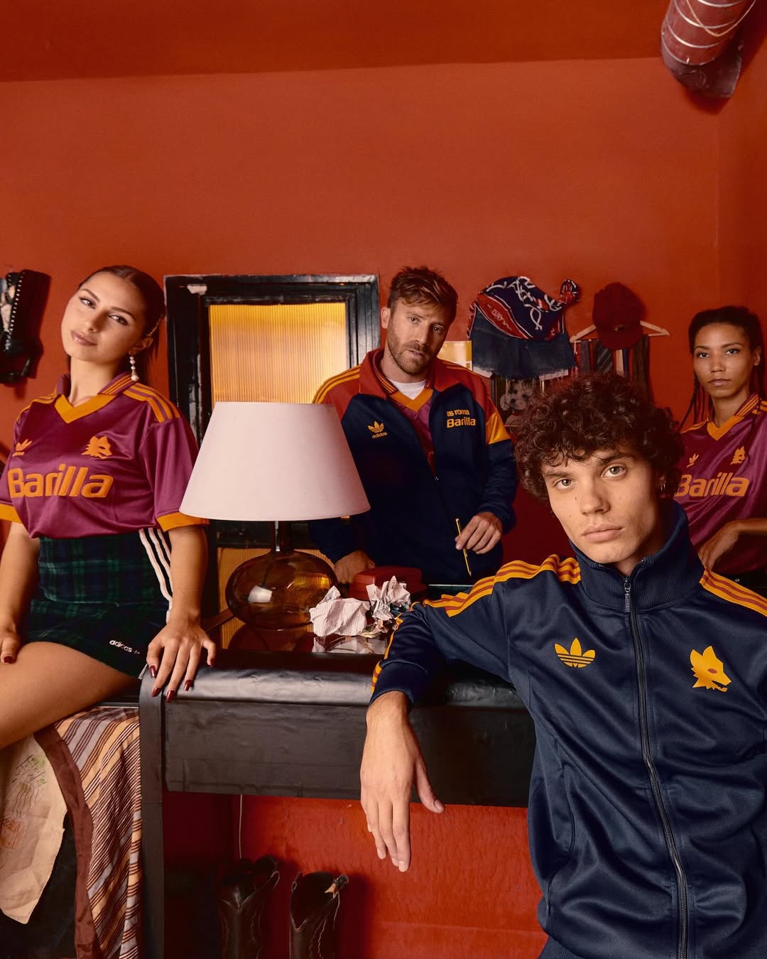 adidas rilancia la maglia home della AS Roma 1993