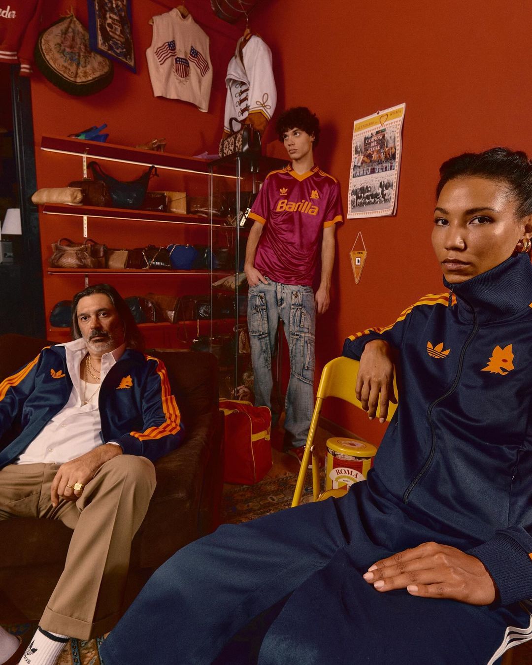 adidas rilancia la maglia home della AS Roma 1993