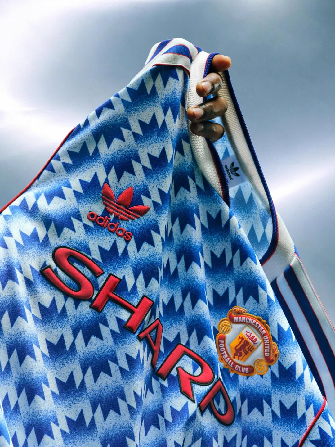 adidas remake maglia away Manchester United 1990-1992