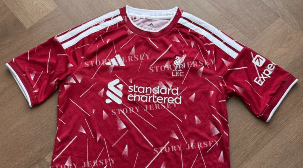 Maglia home Liverpool FC 2026-2027 trapelata in anteprima