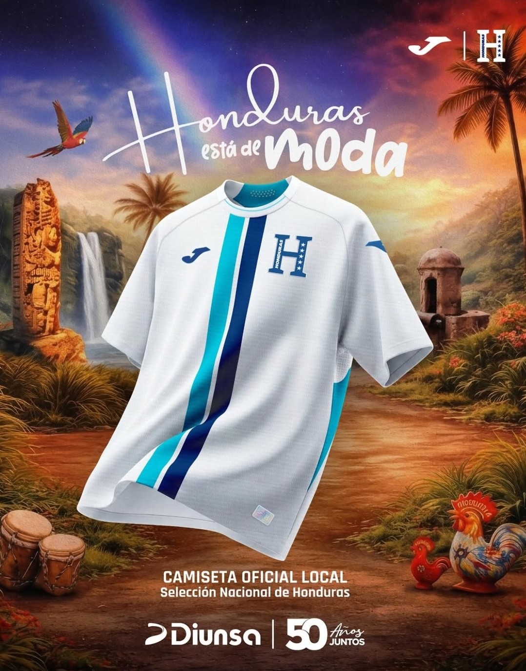 Maglie Honduras 2026-2027 della nazionale catracha