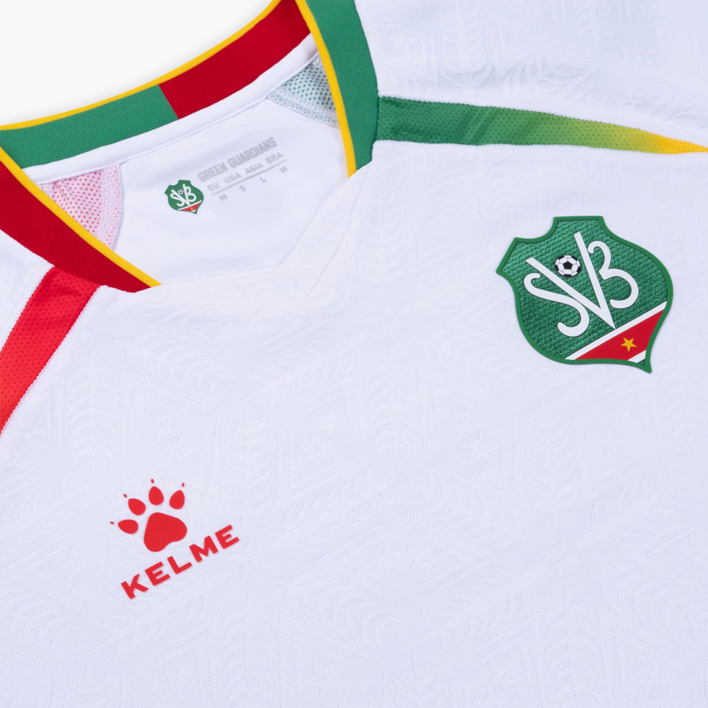 Maglie Suriname 2026-2027 firmate Kelme